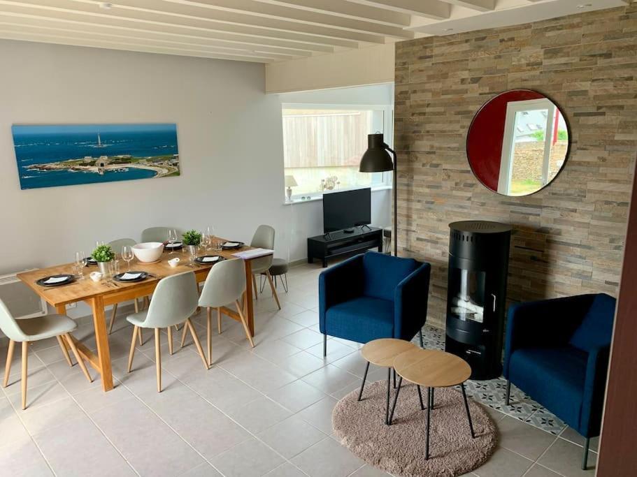 Maison Bord De Mer Dans La Petite Irlande Auderville Ngoại thất bức ảnh